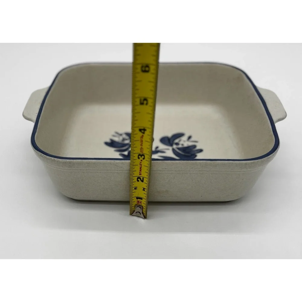 Pfaltzgraff Yorktowne 2‑Quart Square Baker Dish #237 Stoneware Casserole Dish 8